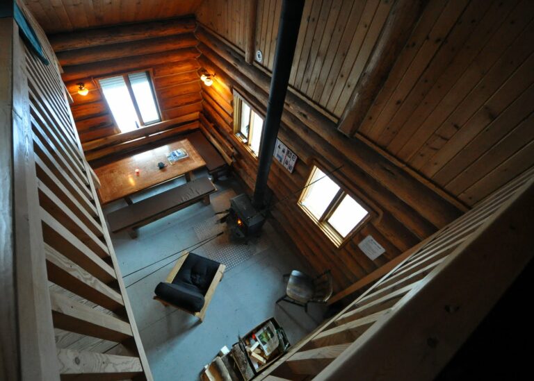 Elk Lakes Cabin Interior Loft