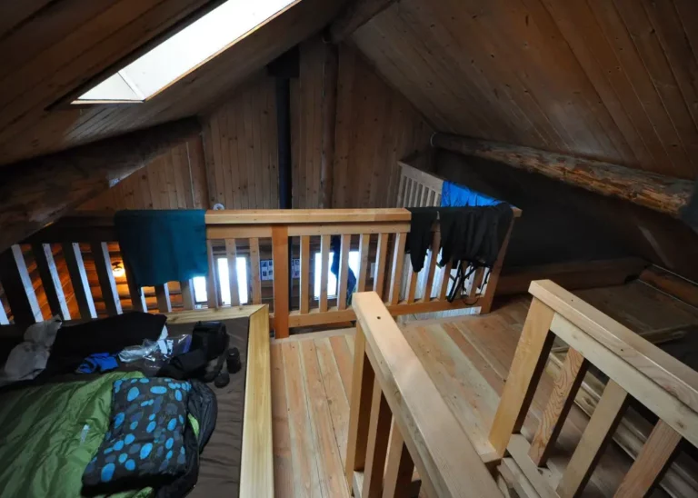 Elk Lakes Cabin Sleeping Loft