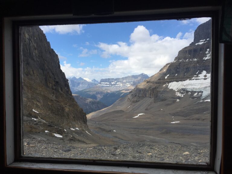 Mt Alberta Hut View