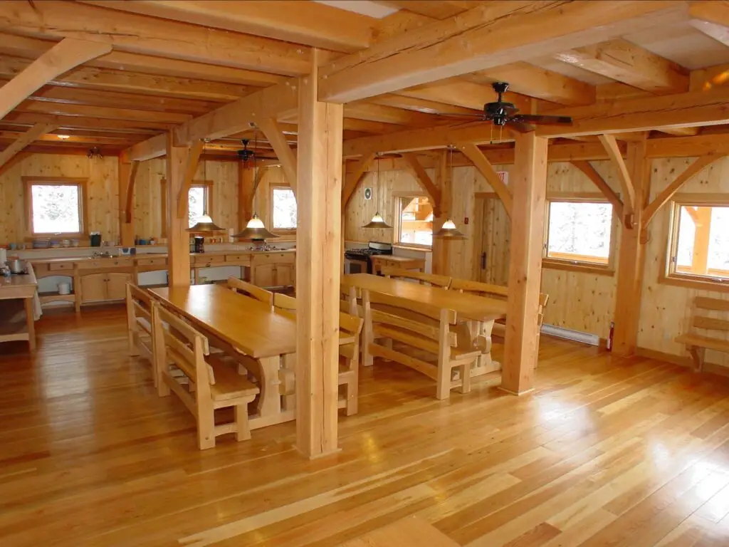 Kokanee Glacier Cabin Interior