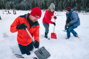 Avalanche safety training