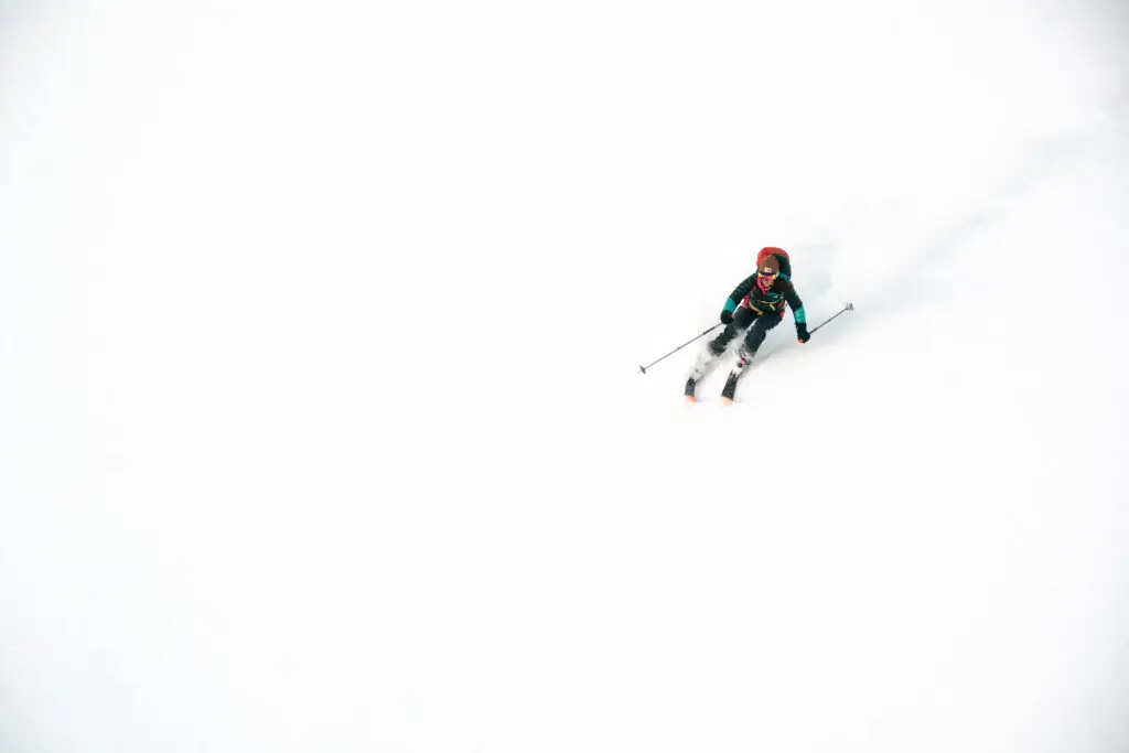 Backcountry skiing