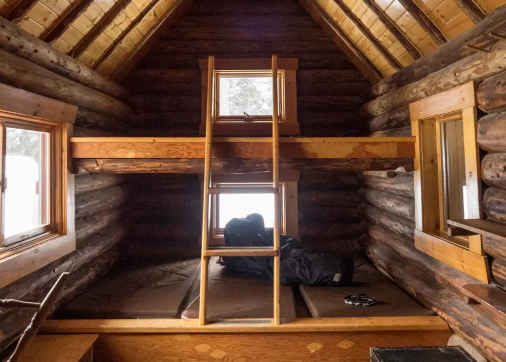 Stanley Mitchell Hut Sleeping Area