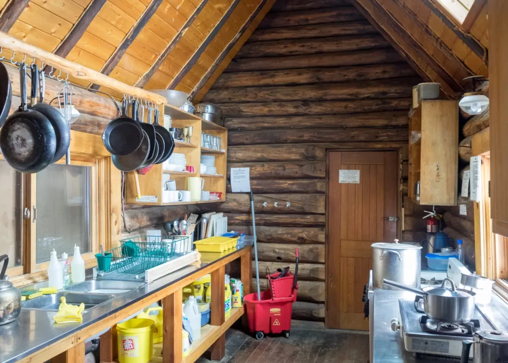 Stanley Mitchell Hut Kitchen