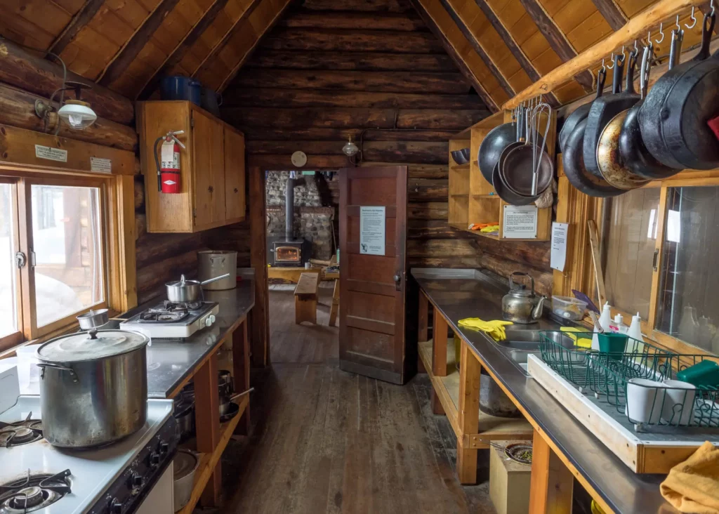 Stanley Mitchell Hut Kitchen