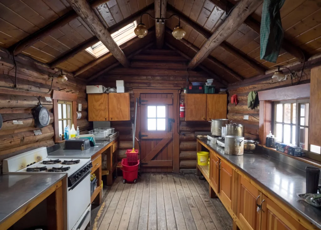 Elizabeth Parker Hut Kitchen