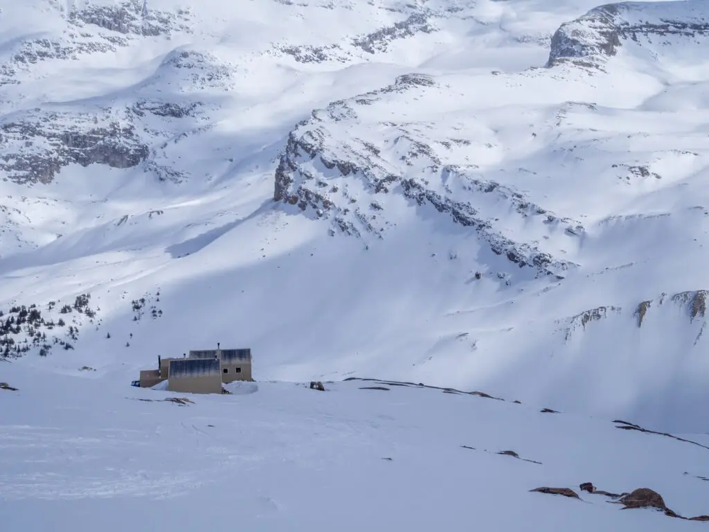 Approaching Bow Hut