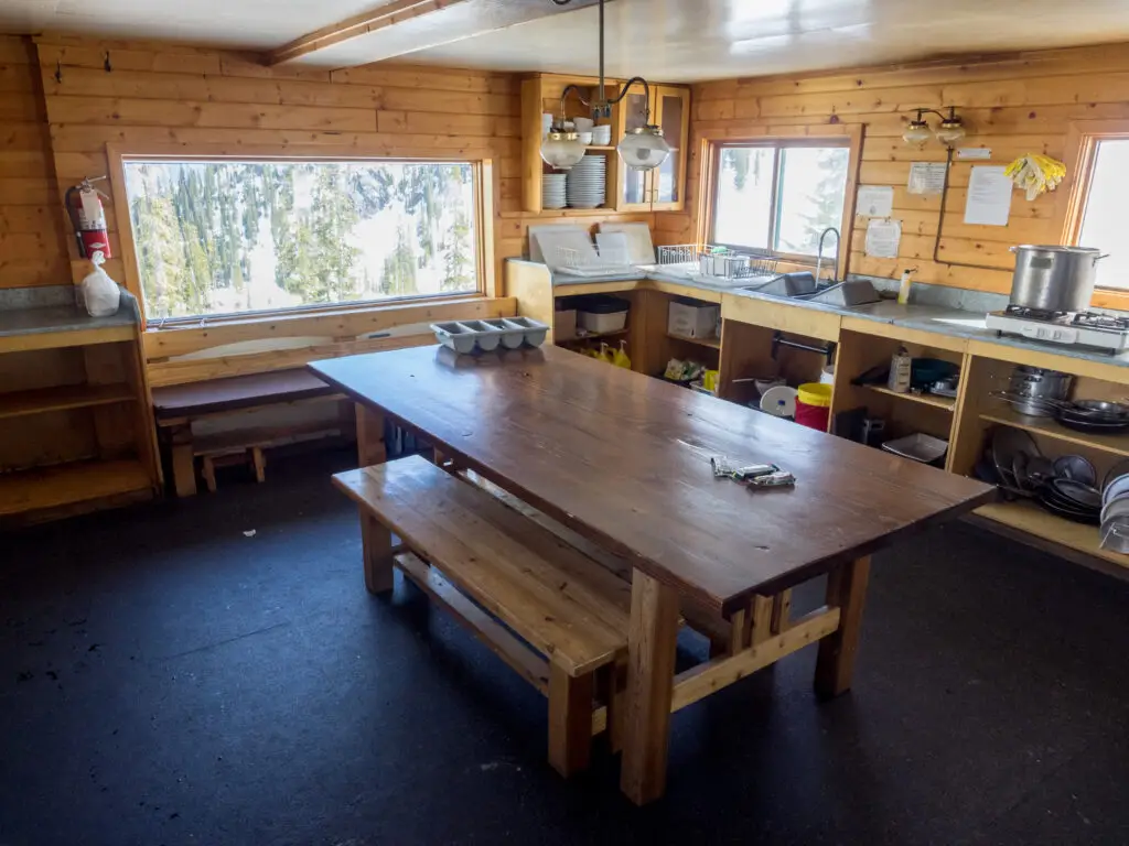 Fairy Meadows Hut Kitchen