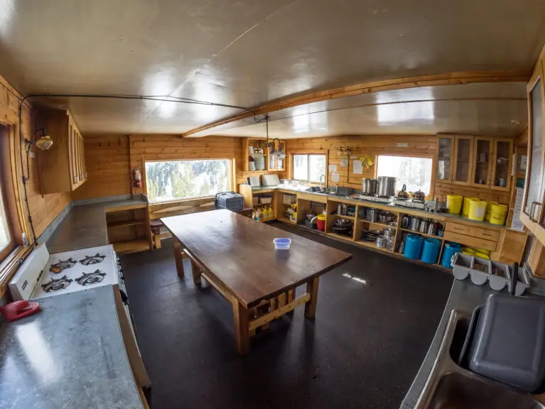 Fairy Meadows Hut Kitchen