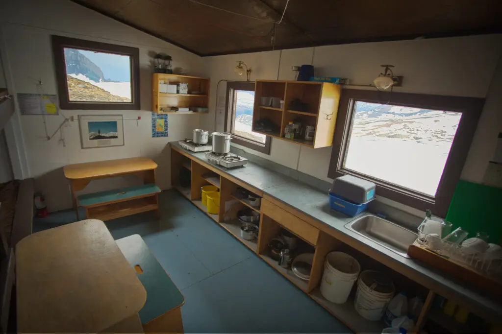 Neil colgan hut interior