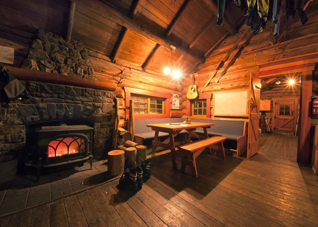 Elizabeth Parker Hut Interior