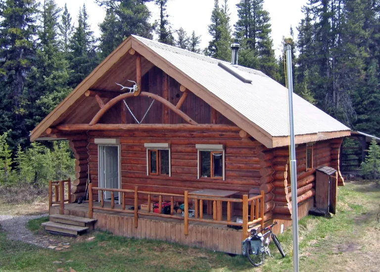 Elk Lakes Cabin Exterior Summer