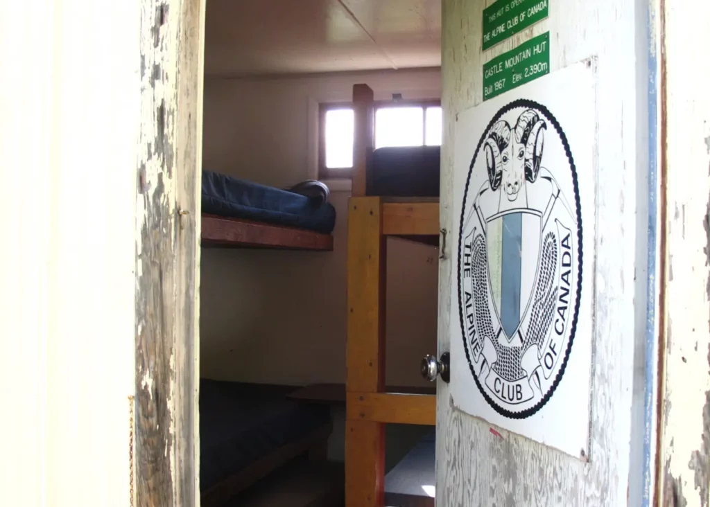 Castle Mountain Hut Interior