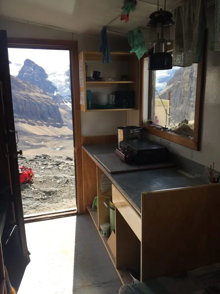 Mt Alberta Hut Cooking Area