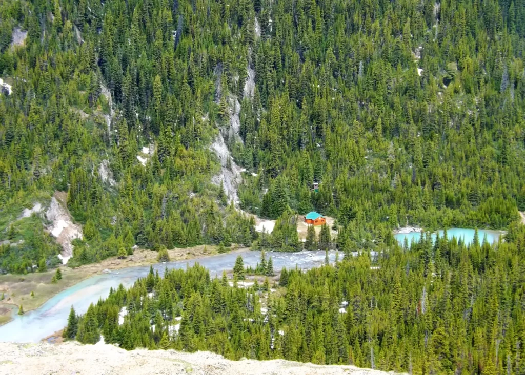 Fryatt Hut Aerial