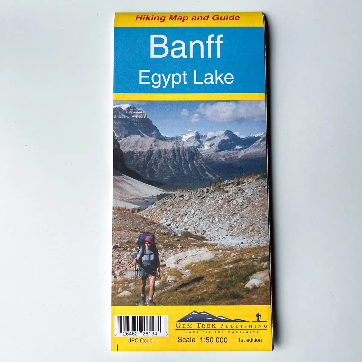 Banff Egypt Lake Map