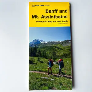 Banff and Mt Assiniboine Map