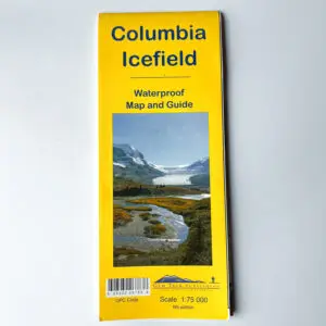 Columbia Icefield Map