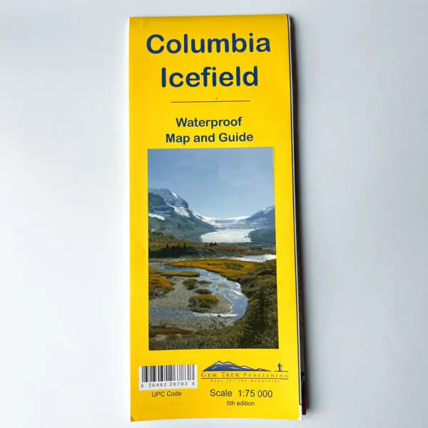 Columbia Icefield Map