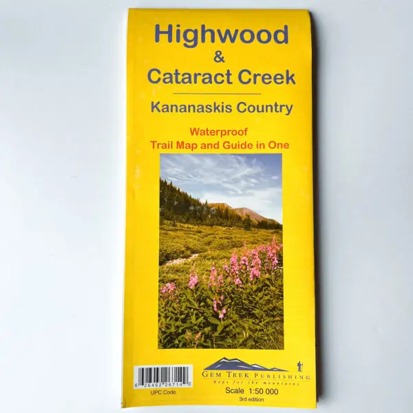 Highwood and Cataract Creek map