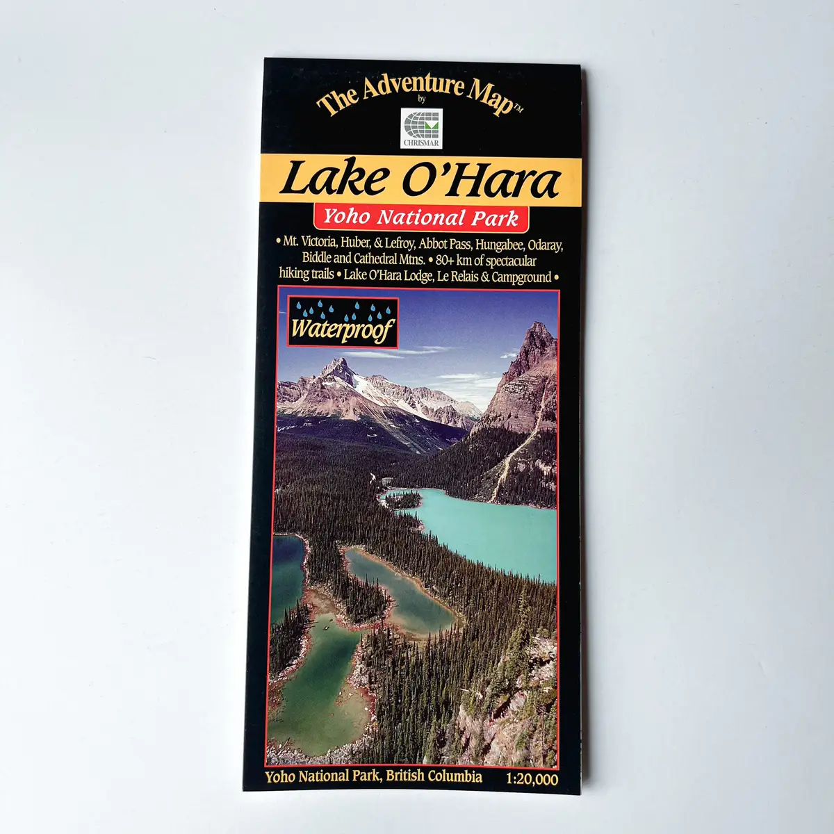 Lake O'Hara Map