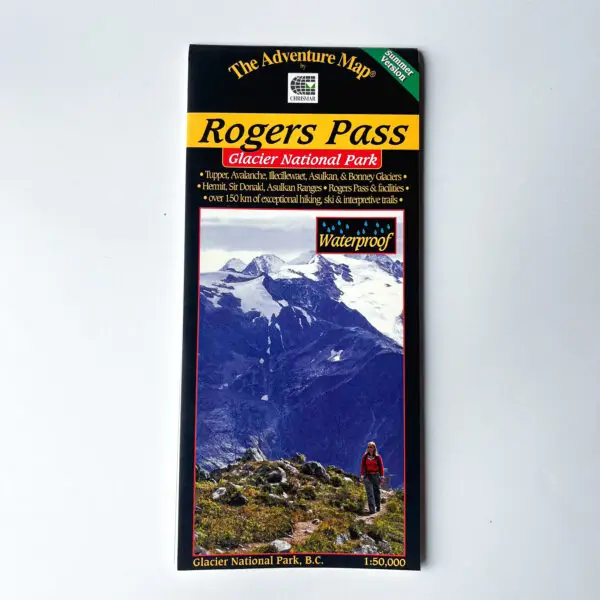 Rogers Pass map summer