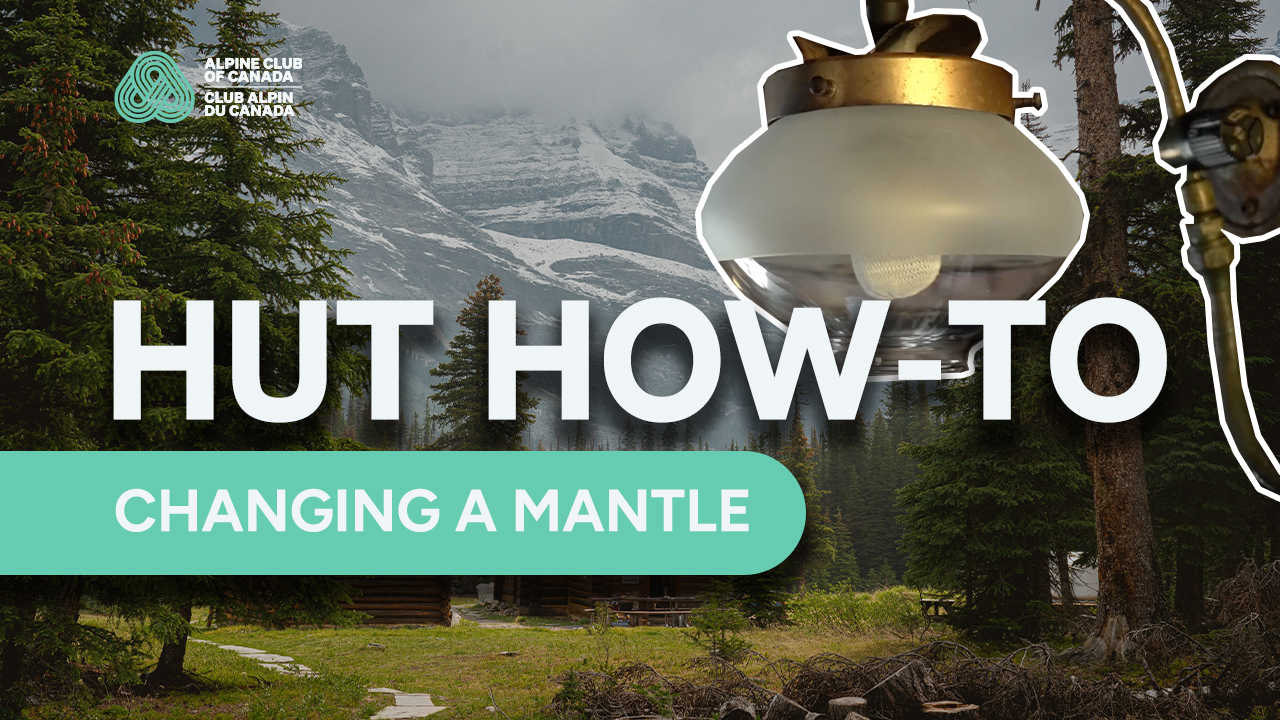 [ Hut How-to ] CHANGING A MANTLE