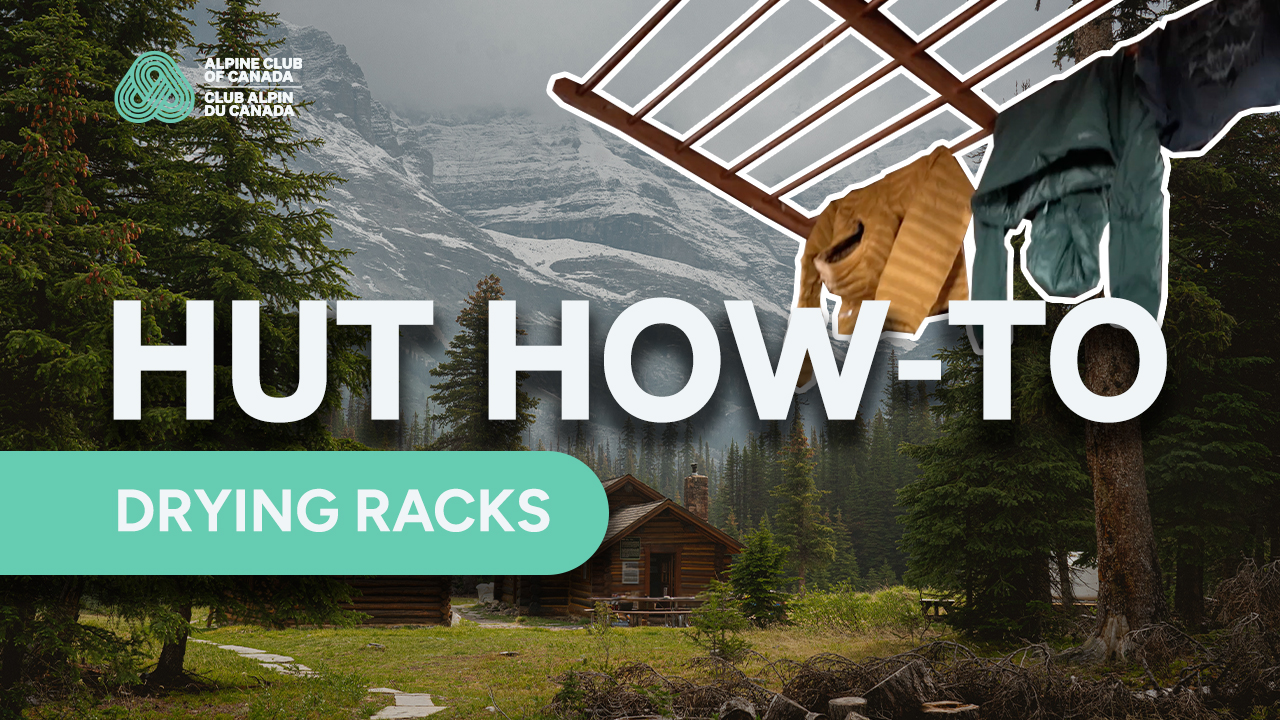 [ Hut How-to ] DRYING RACKS