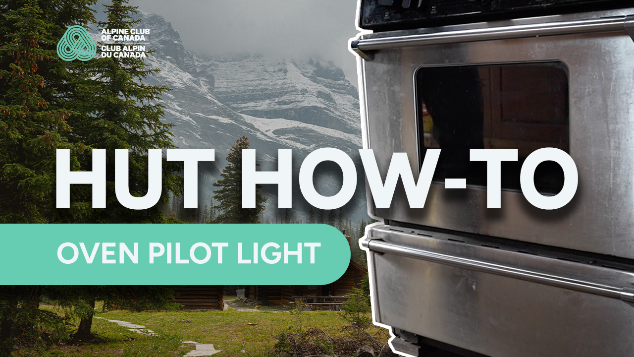 [ Hut How-to ] OVEN PILOT LIGHT