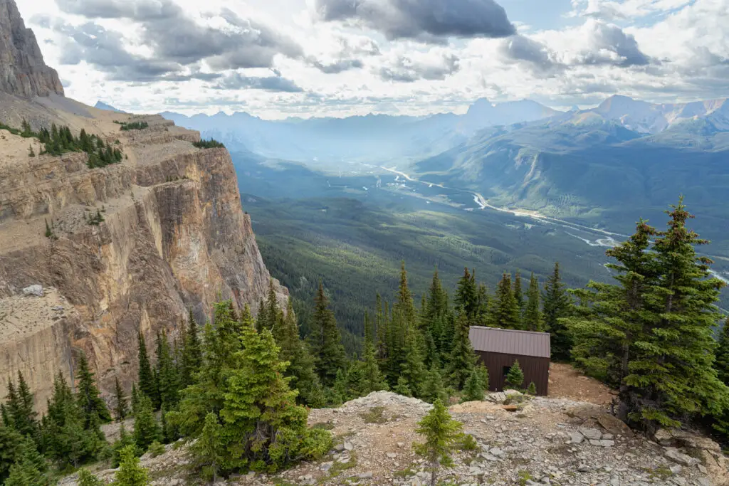 Open now: the new Castle Mountain Cabin